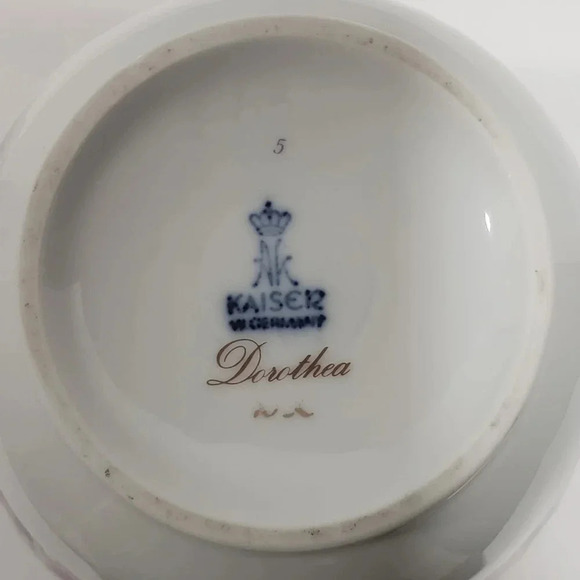 Vintage Kaiser West Germany Urn With Pink  Roses Dorothea. - Picture 6 of 7